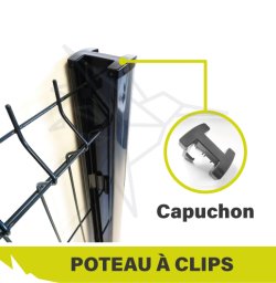 2023 - VIGNETTE - Capuchon poteau à clips