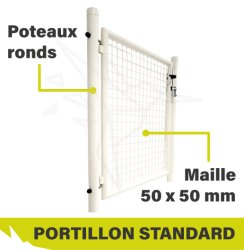 Portillon Grillagé STANDARD - 