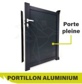 2023 - VIGNETTE - Portillon aluminium
